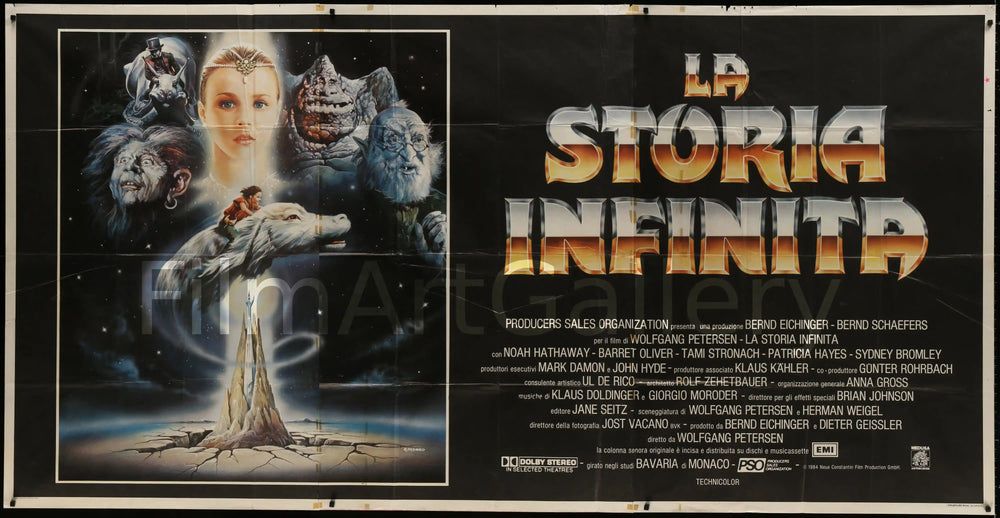The Neverending Story Original Vintage Movie Poster