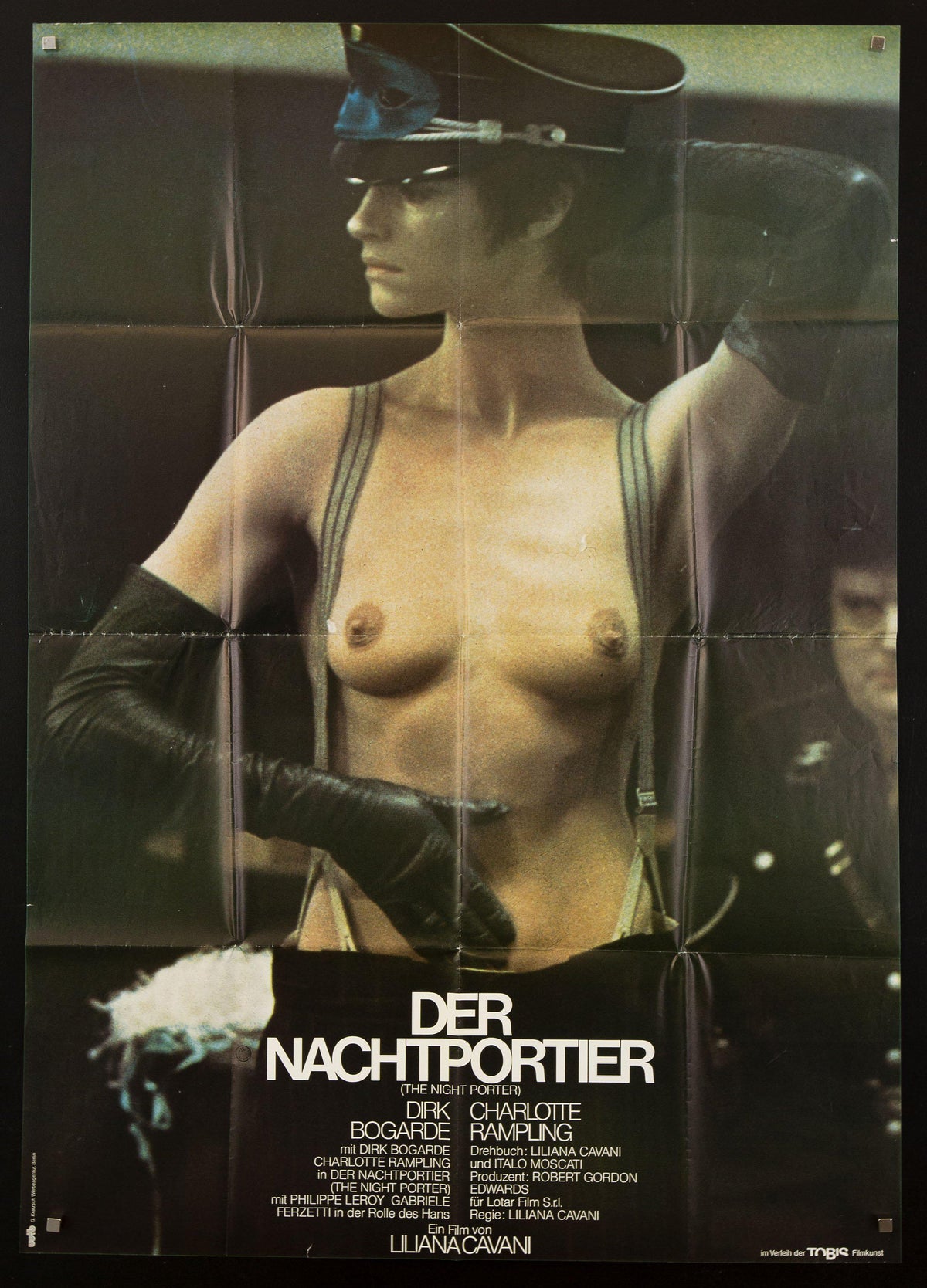 The Night Porter German A0 (33x46) Original Vintage Movie Poster