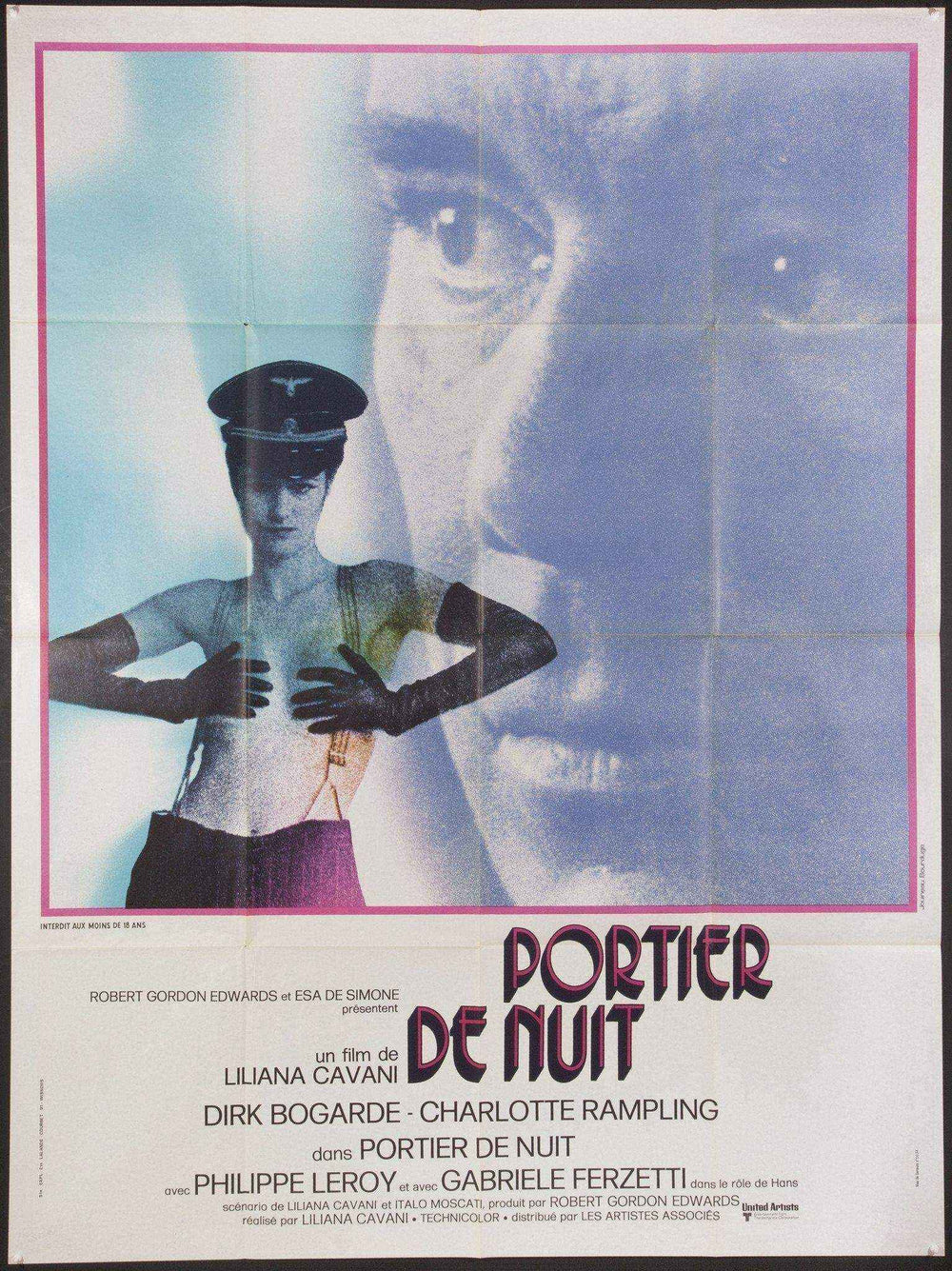 The Night Porter Original Vintage Movie Poster