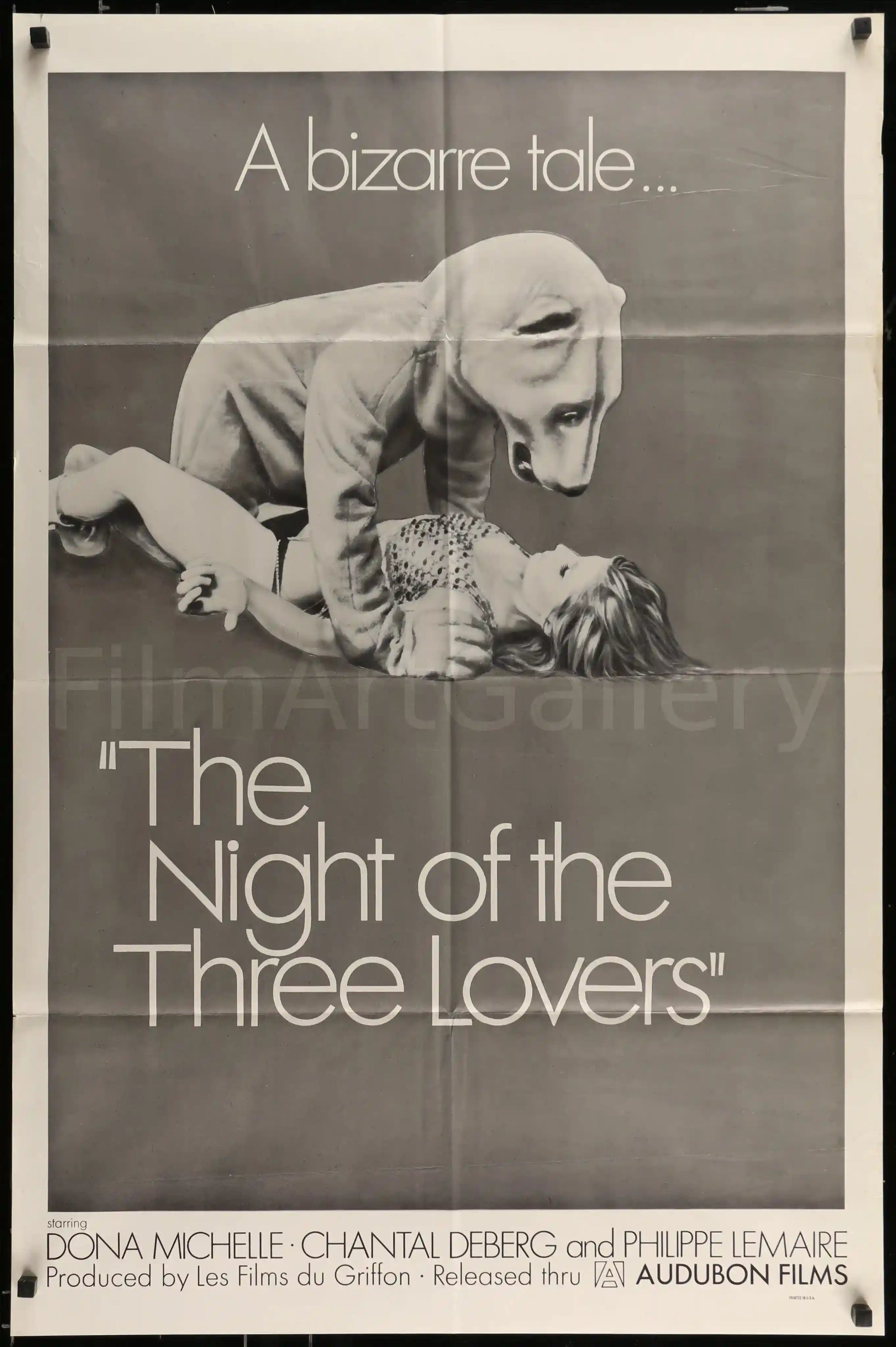 The Night of the Three Lovers Movie Poster 1968 1