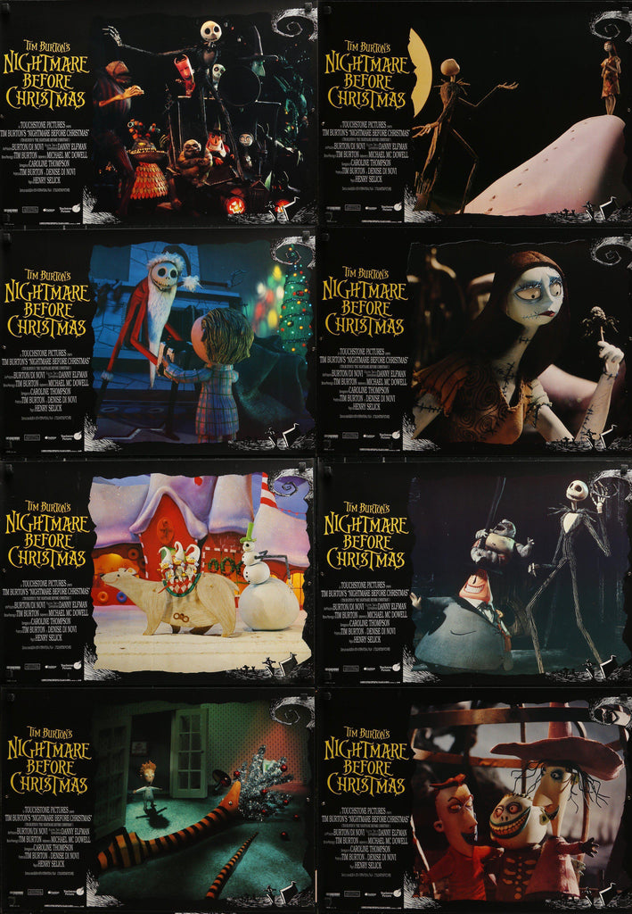 The Nightmare Before Christmas Original Vintage Movie Poster