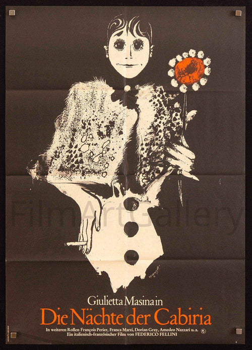 The Nights of Cabiria Original Vintage Movie Poster