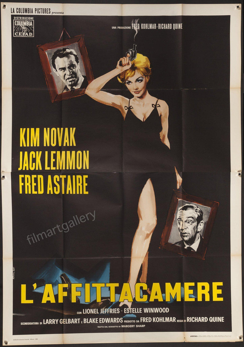 The Notorious Landlady Italian 4 foglio (55x78) Original Vintage Movie Poster