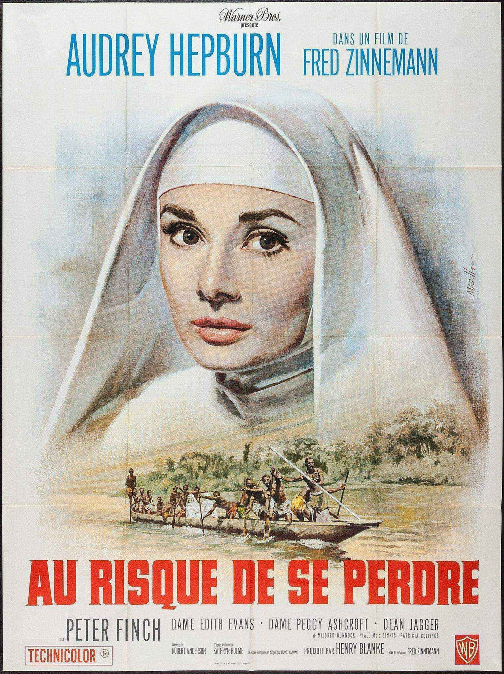 The Nun's Story Original Vintage Movie Poster