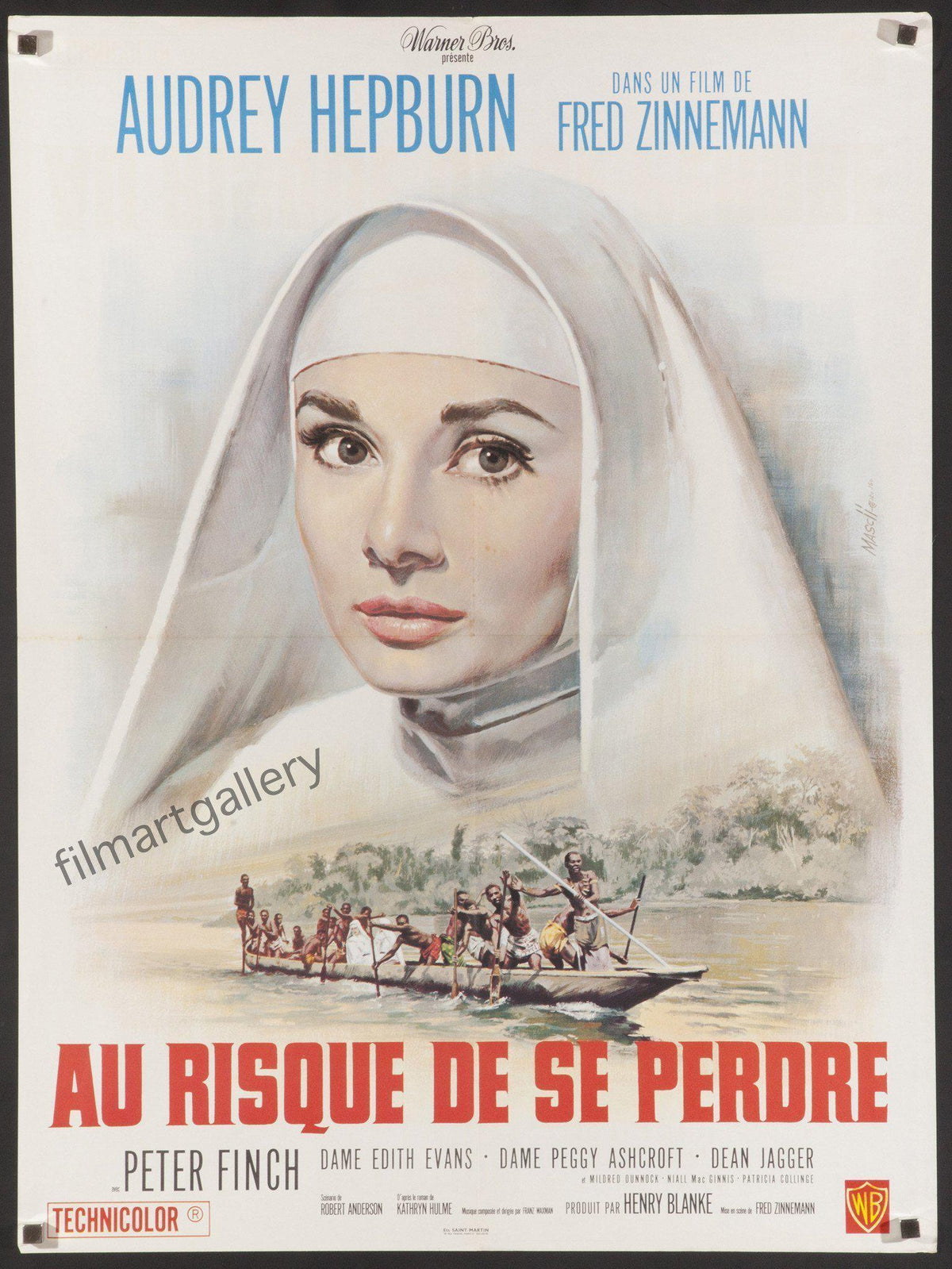 The Nun&#39;s Story Original Vintage Movie Poster