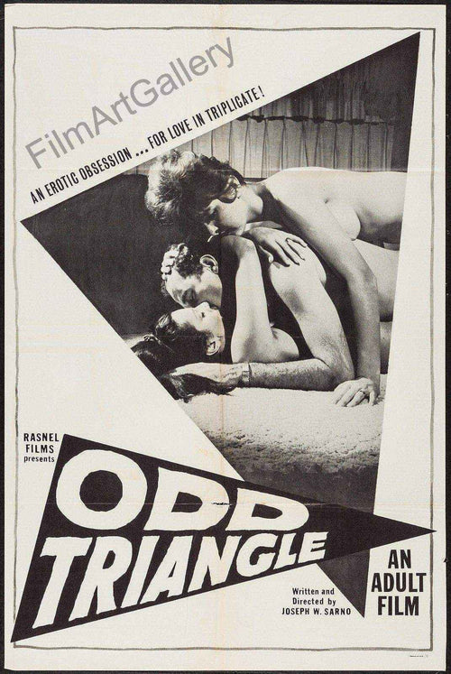 The Odd Triangle Original Vintage Movie Poster