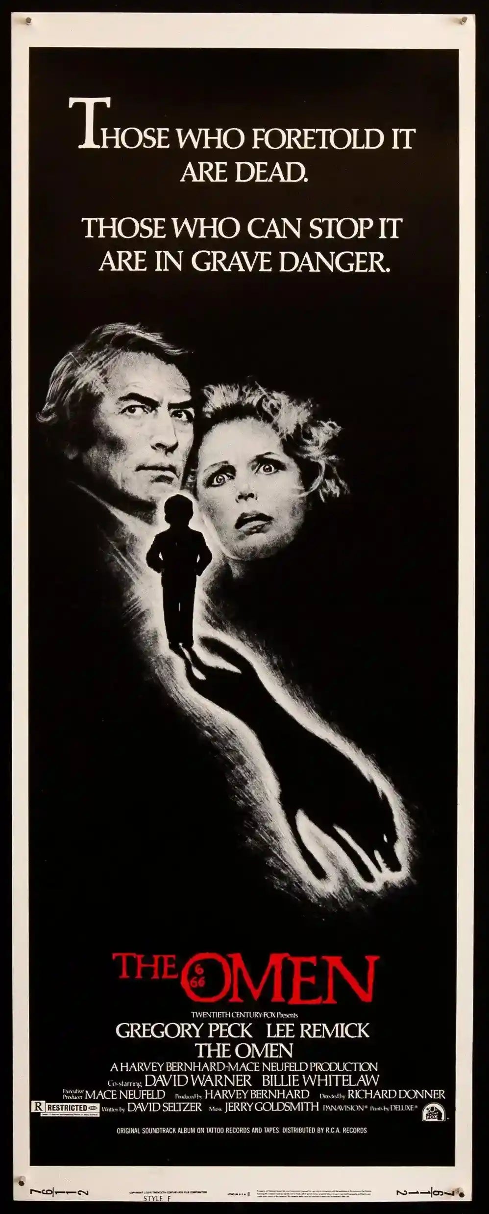 The Omen Original Vintage Movie Poster