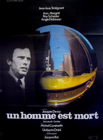The Outside Man (Un Homme Est Mort) French 1 panel (47x63) Original Vintage Movie Poster