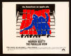 The Parallax View Half Sheet (22x28) Original Vintage Movie Poster