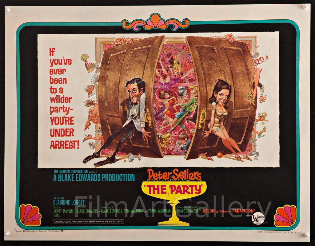 The Party Original Vintage Movie Poster
