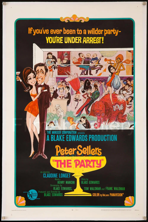 The Party Original Vintage Movie Poster