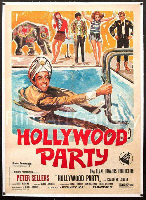 The Party Original Vintage Movie Poster