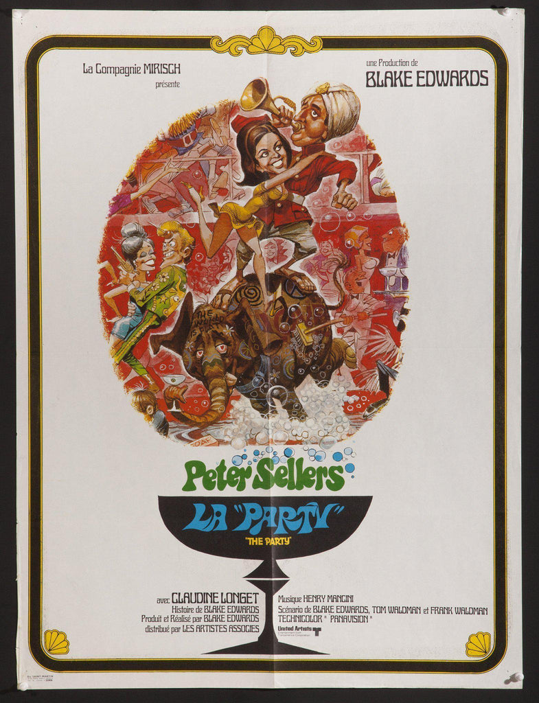 The Party Original Vintage Movie Poster
