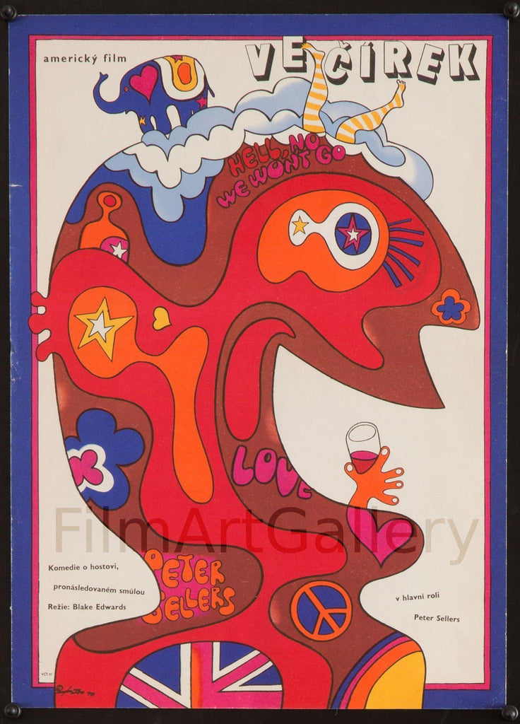 The Party Original Vintage Movie Poster