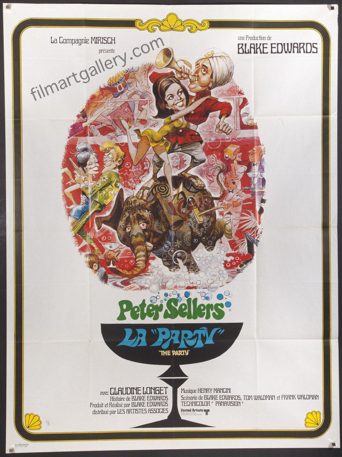 The Party Original Vintage Movie Poster