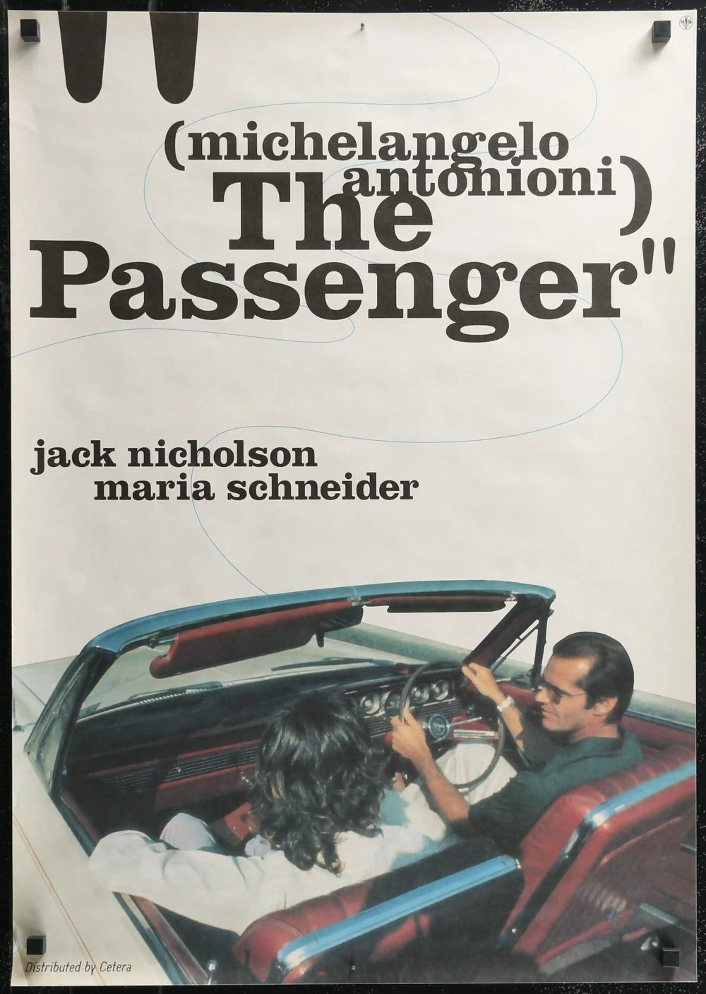 The Passenger (Professione Reporter) Original Vintage Movie Poster