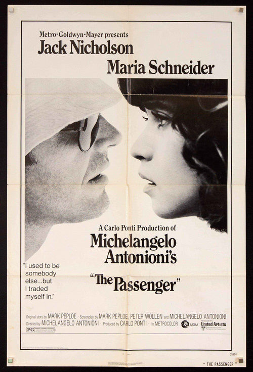 The Passenger (Professione Reporter) Original Vintage Movie Poster