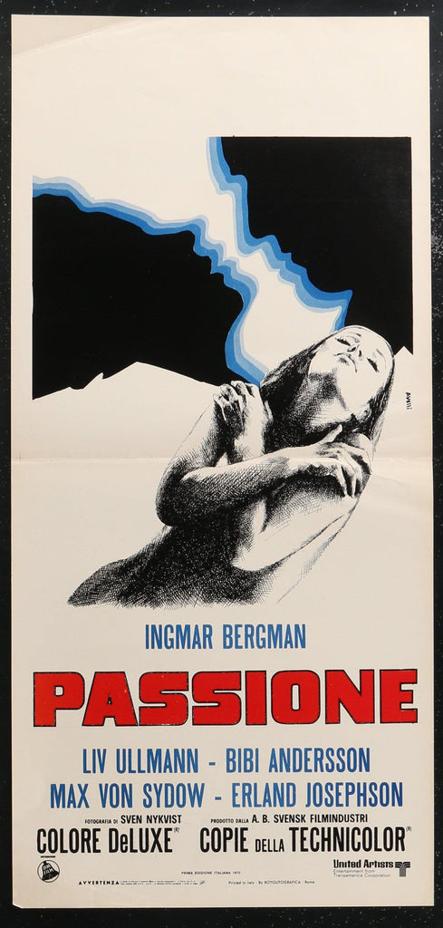 The Passion of Anna Original Vintage Movie Poster