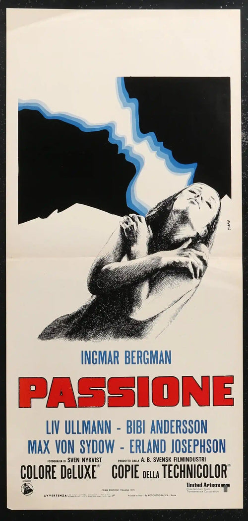 The Passion of Anna Original Vintage Movie Poster