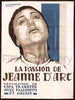 The Passion of Joan of Arc (La De Jeanne D'Arc) Original Vintage Movie Poster