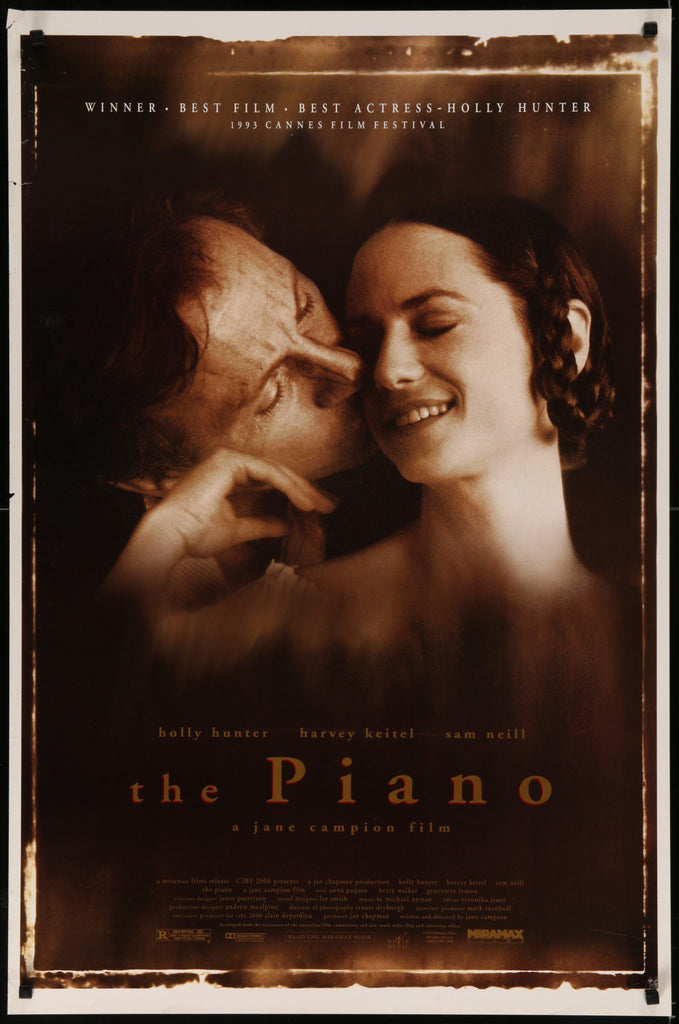 The Piano Original Vintage Movie Poster