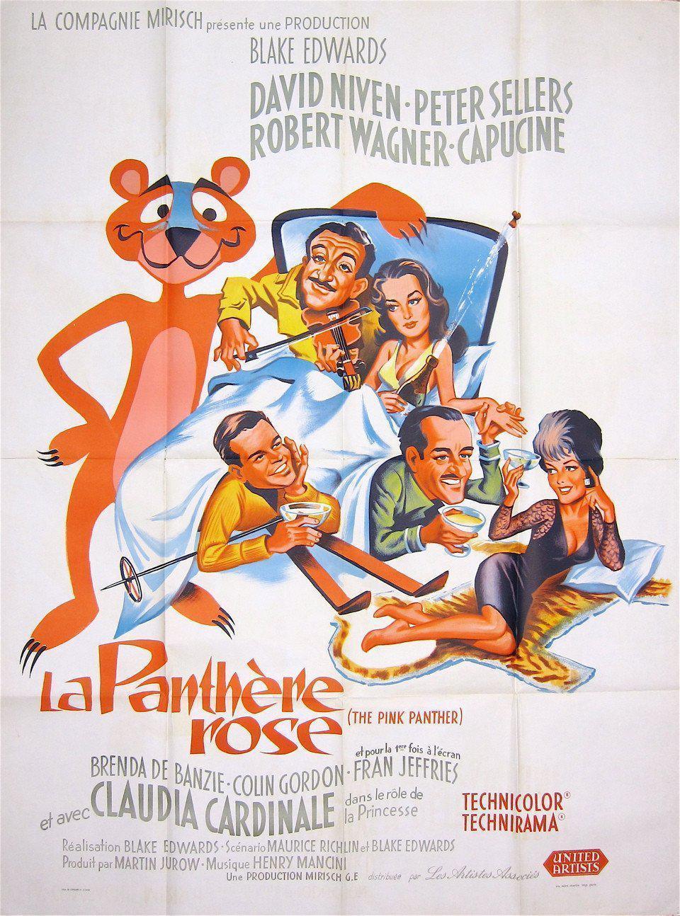 The Pink Panther Original Vintage Movie Poster