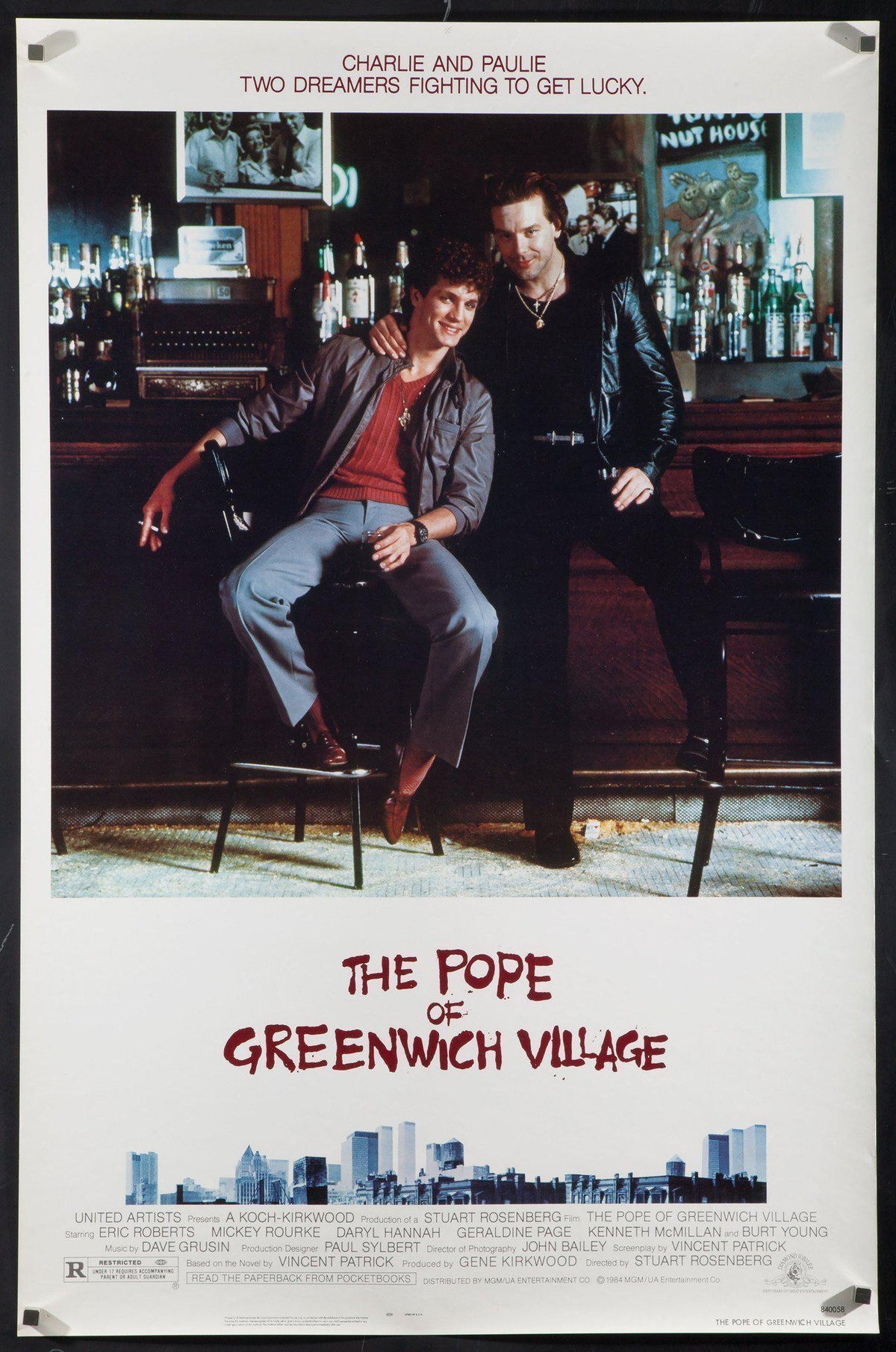 The Pope of Greenwich Village 1 Sheet (27x41) Original Vintage Movie Poster