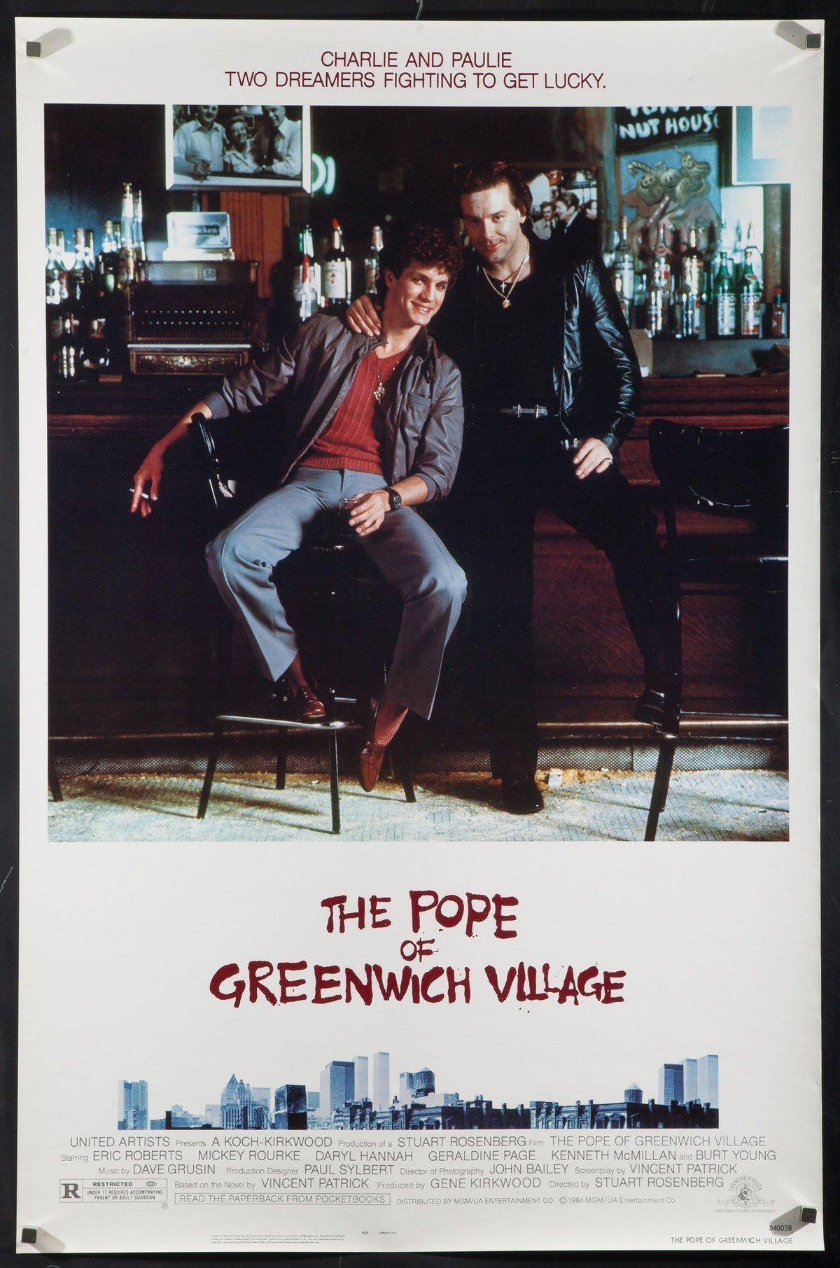 The Pope of Greenwich Village Original Vintage Movie Poster
