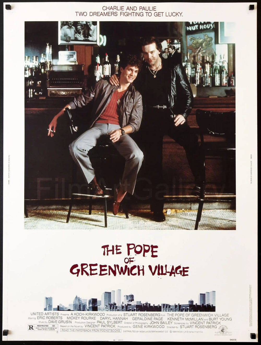 The Pope of Greenwich Village Original Vintage Movie Poster