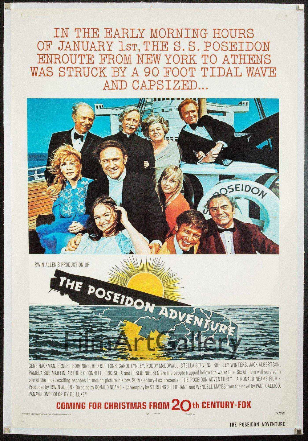 The Poseidon Adventure Original Vintage Movie Poster