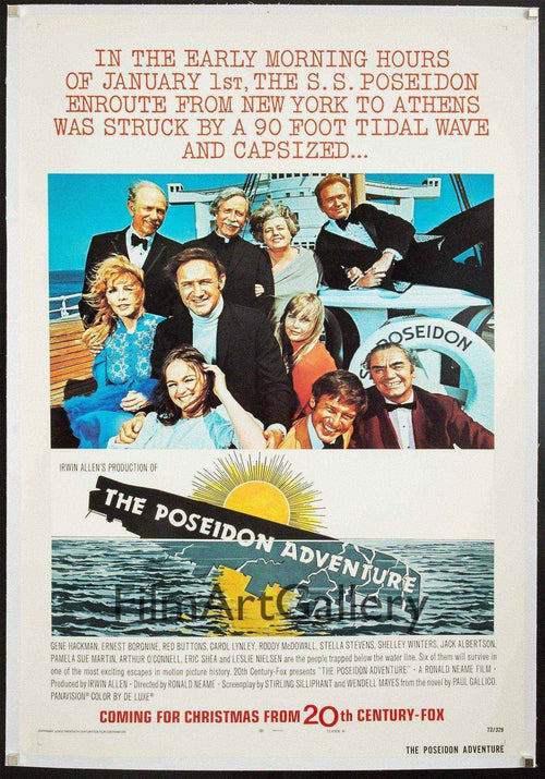 The Poseidon Adventure Original Vintage Movie Poster