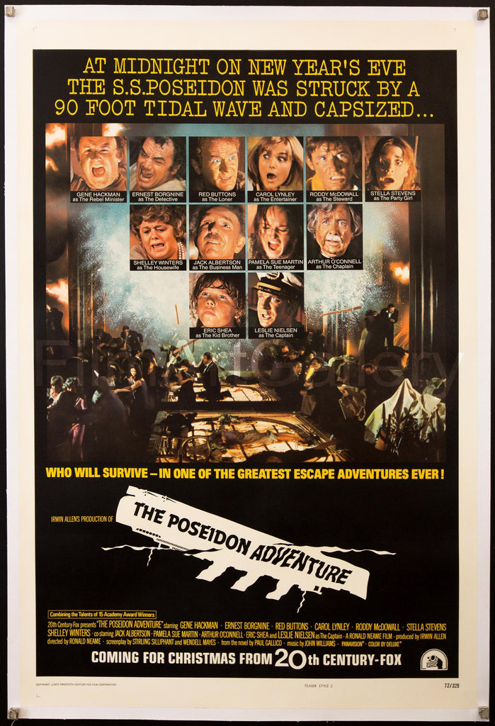 The Poseidon Adventure Original Vintage Movie Poster
