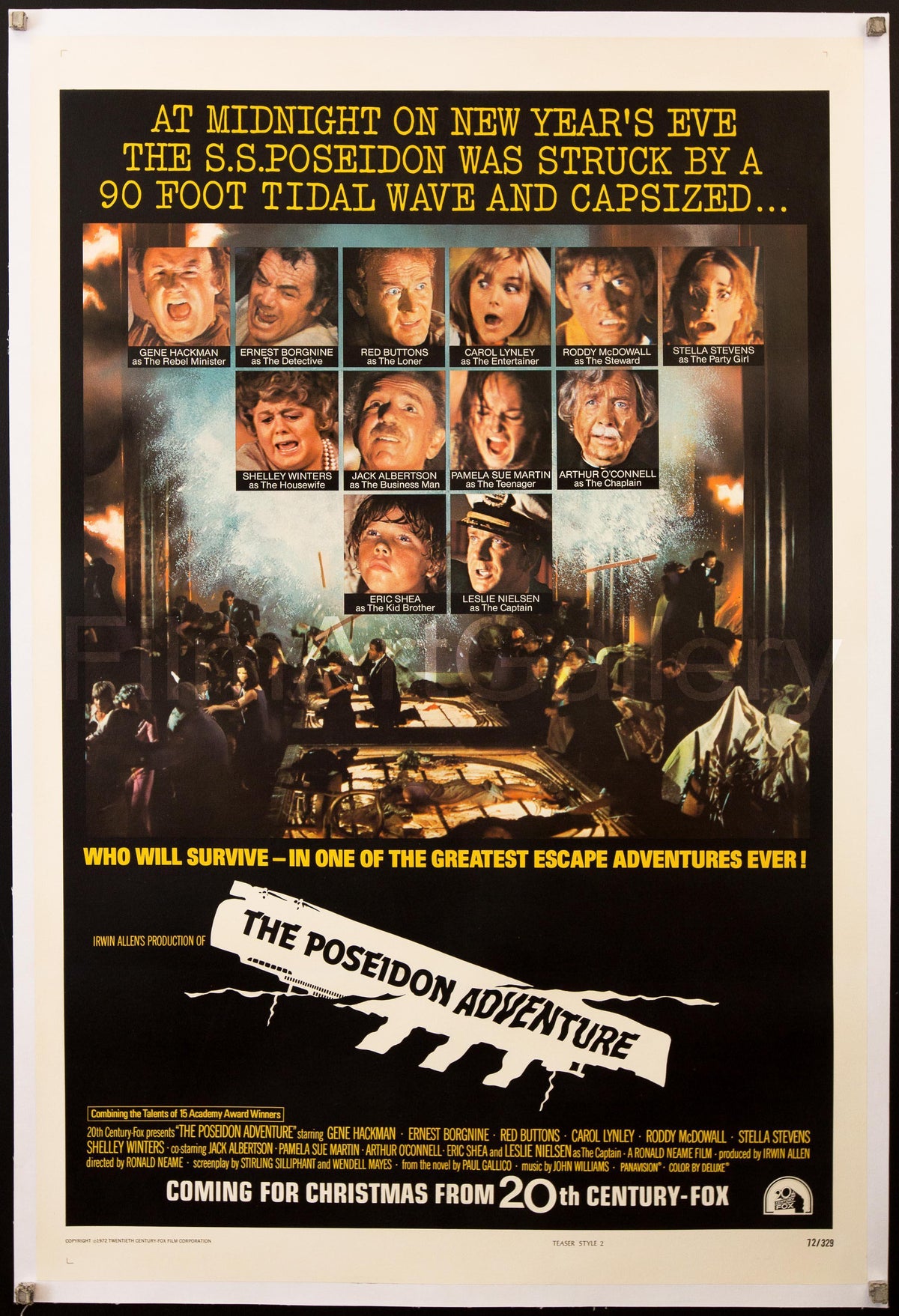 The Poseidon Adventure Original Vintage Movie Poster