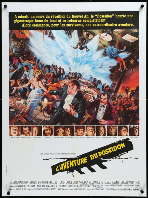 The Poseidon Adventure Original Vintage Movie Poster