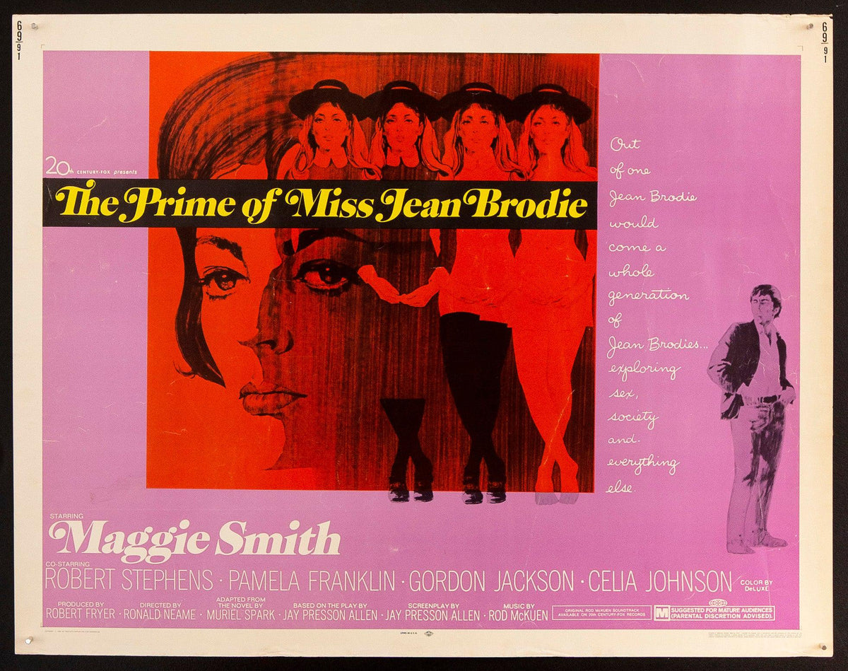 The Prime of Miss Jean Brodie Original Vintage Movie Poster