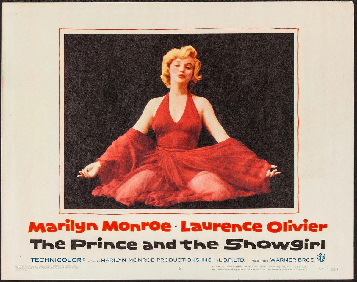 The Prince and the Showgirl Lobby Card (11x14) Original Vintage Movie Poster