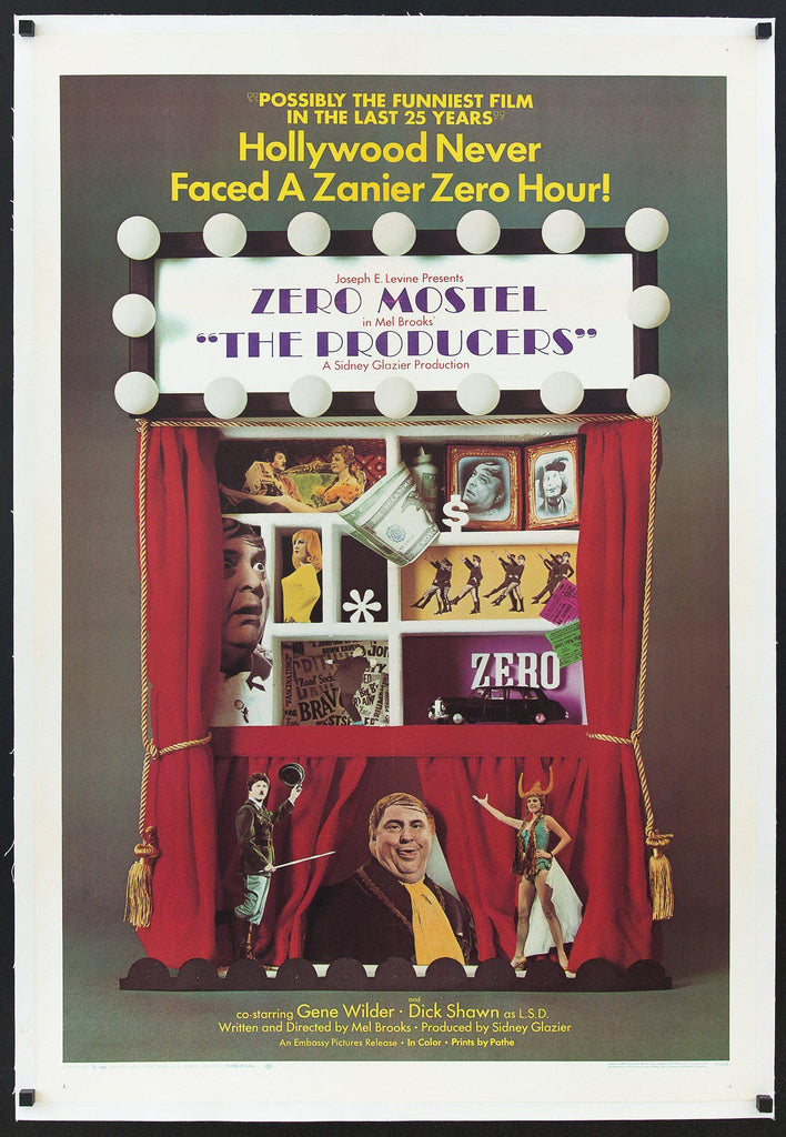 The Producers Original Vintage Movie Poster