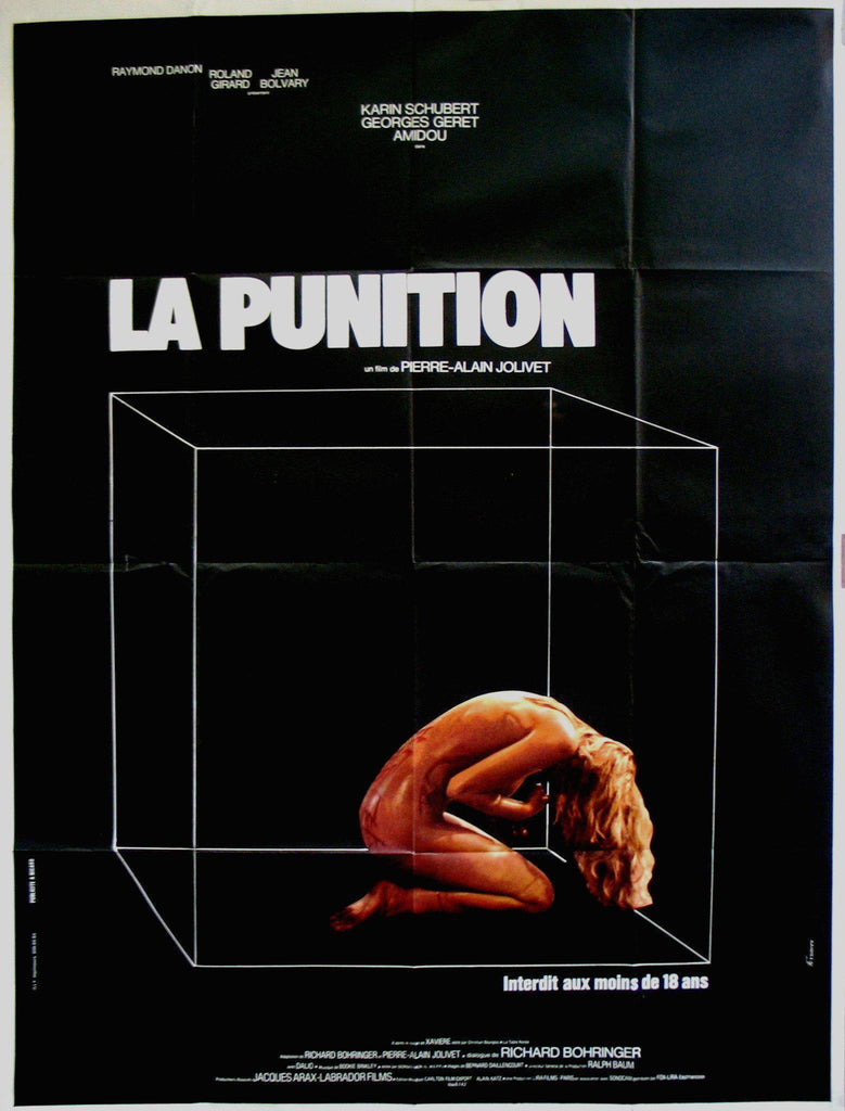 The Punishment (La Punition) Original Vintage Movie Poster