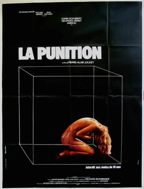 The Punishment (La Punition) Original Vintage Movie Poster