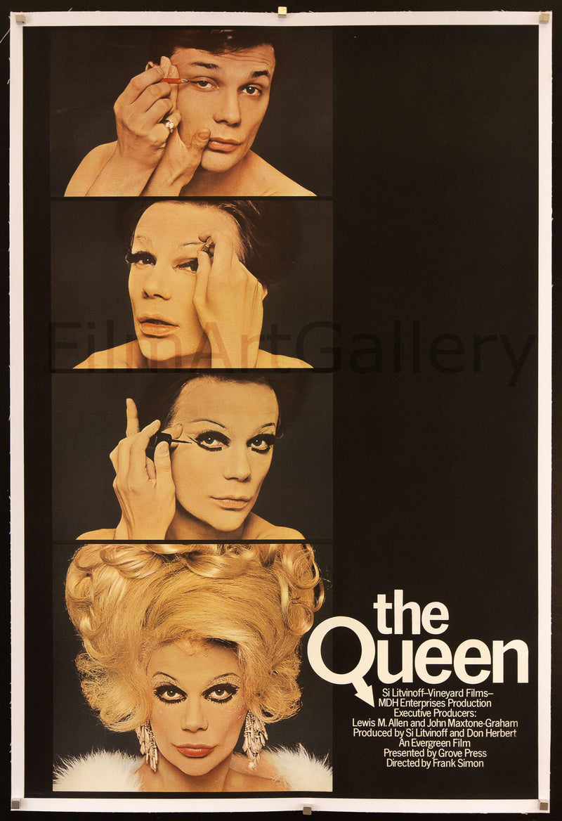 The Queen Subway 1 sheet (29x45) Original Vintage Movie Poster
