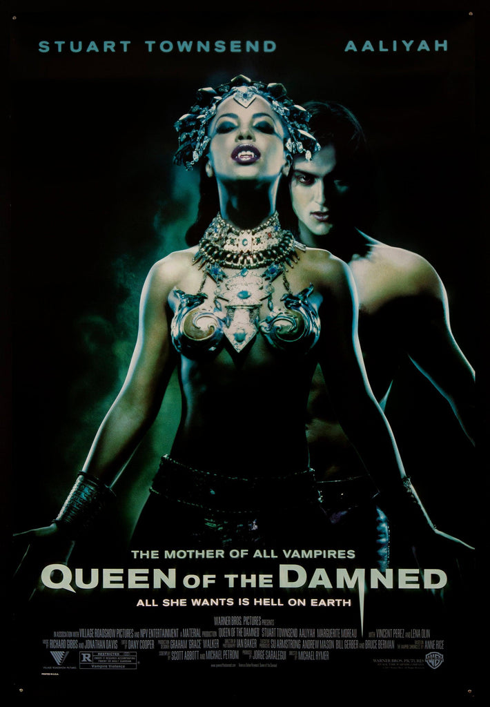 The Queen of the Damned Original Vintage Movie Poster
