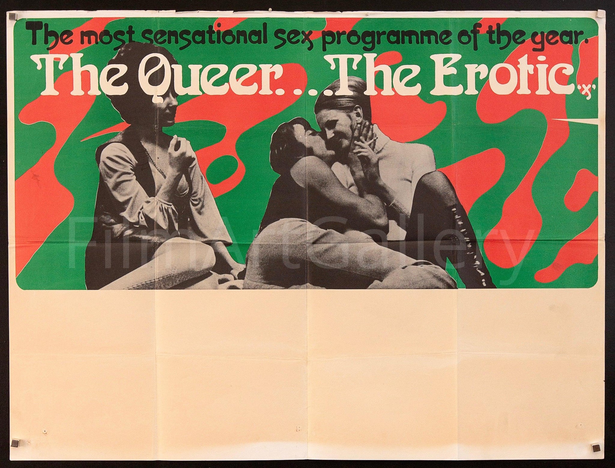 The Queer... The Erotic Movie Poster 1969 British Quad (30x40) - Film Art  Gallery