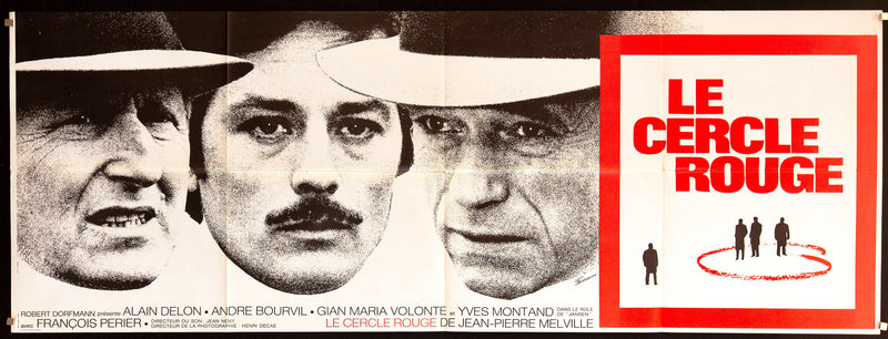 The Red Circle (Le Cercle Rouge) 23x63 Original Vintage Movie Poster