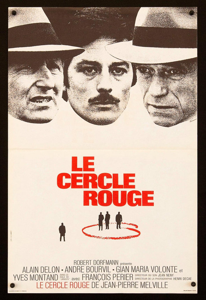 The Red Circle (Le Cercle Rouge) French mini (16x23) Original Vintage Movie Poster
