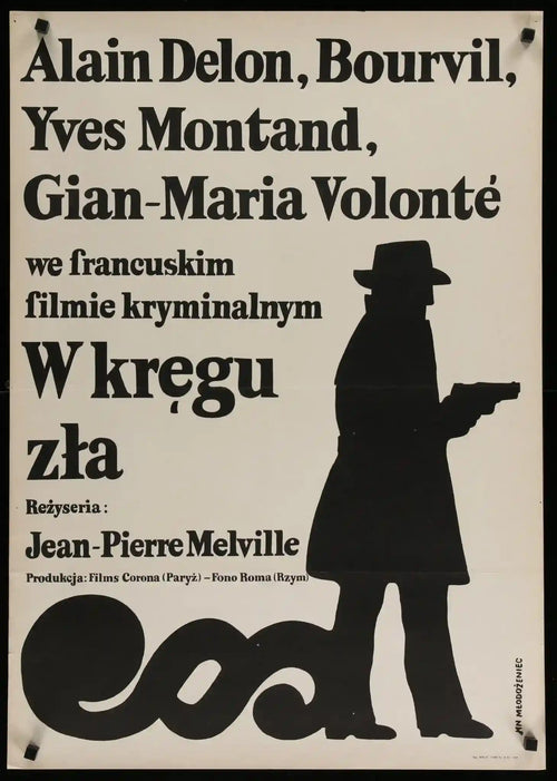 The Red Circle (Le Cercle Rouge) Original Vintage Movie Poster