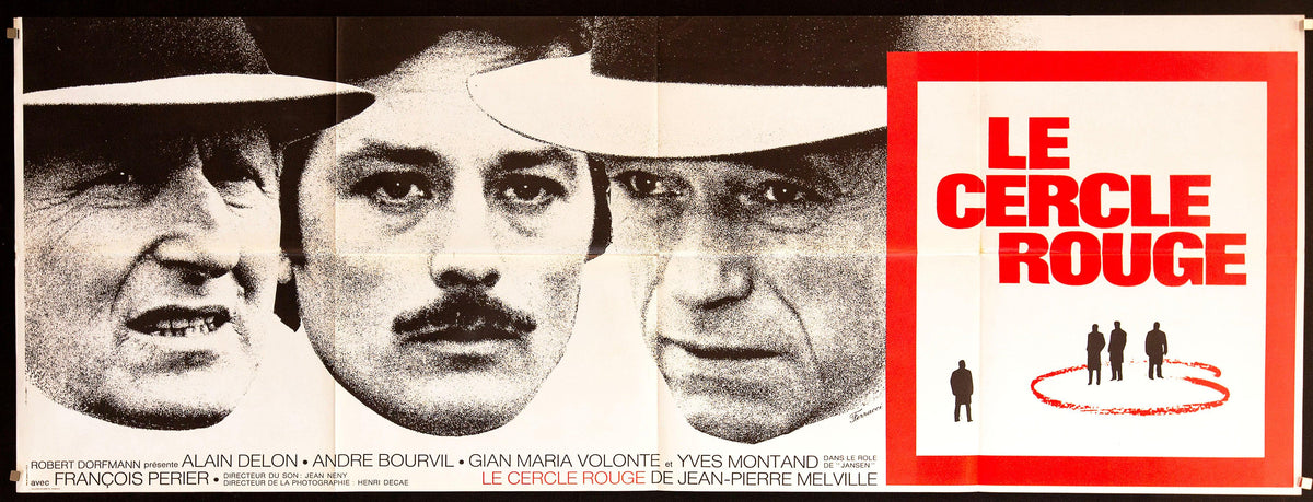 The Red Circle (Le Cercle Rouge) Original Vintage Movie Poster