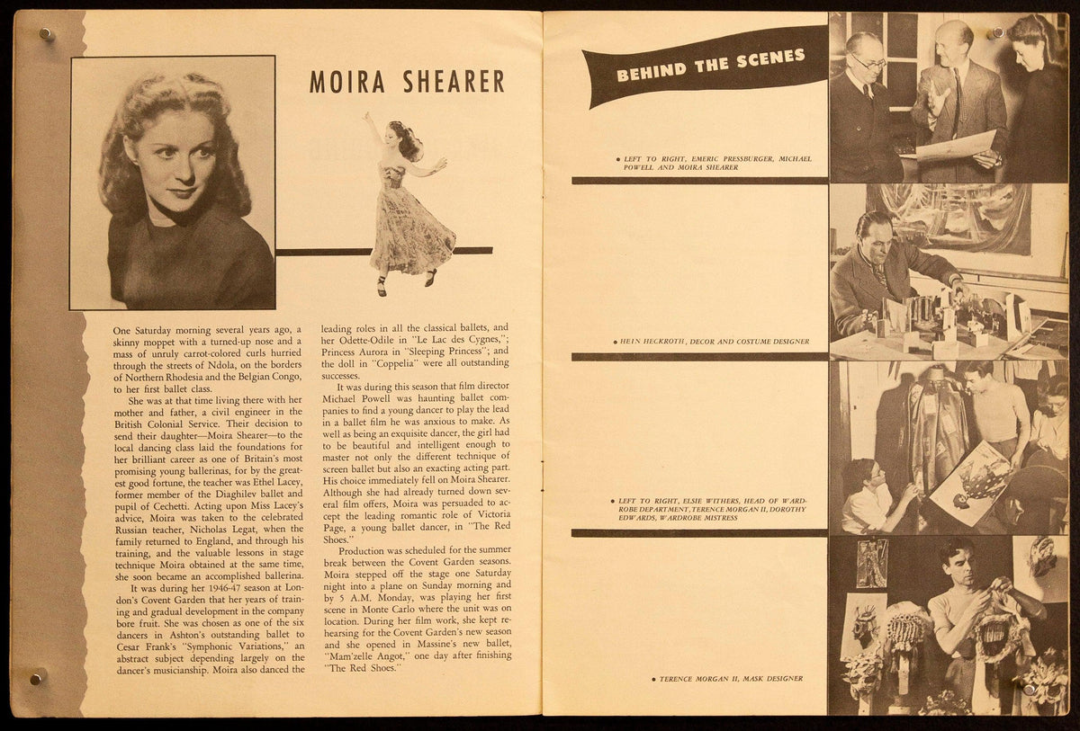 The Red Shoes Original Vintage Movie Poster