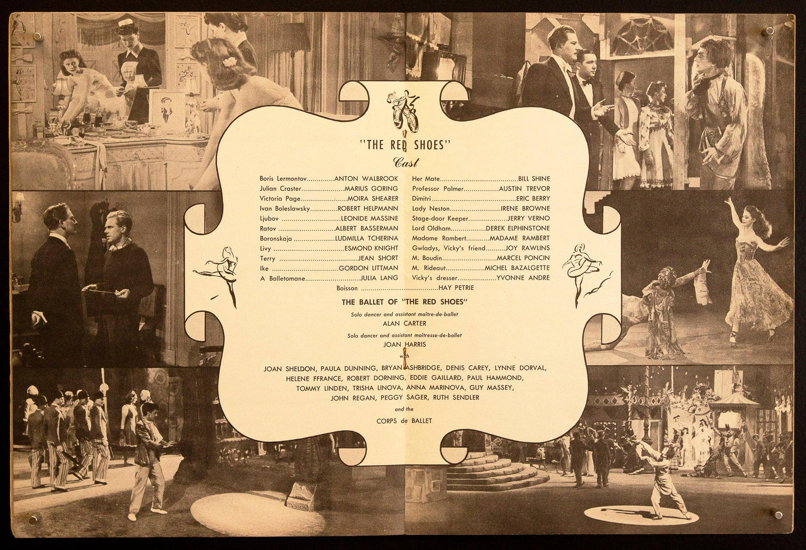 The Red Shoes Original Vintage Movie Poster