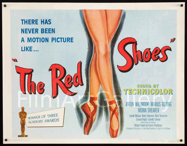 The Red Shoes Movie Poster 1949 Half Sheet (22x28)