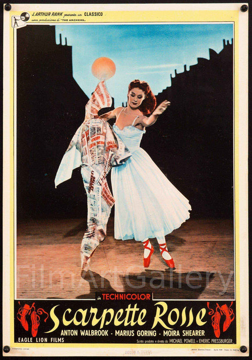 The Red Shoes Original Vintage Movie Poster